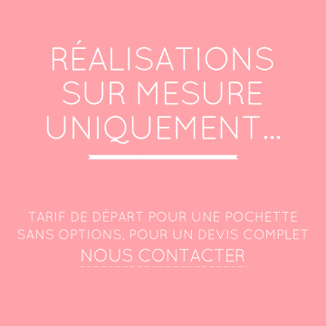 Pochette Ordinateur sur-mesure