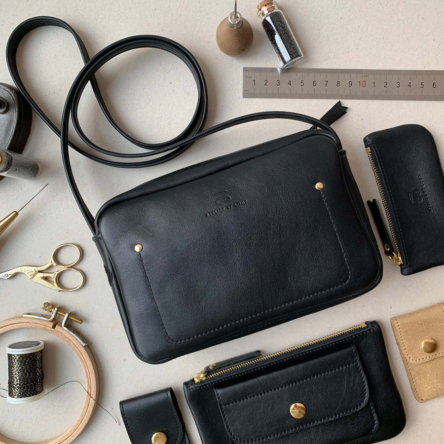 sac brodé main collab exclusive St Loup x Virgine Renault