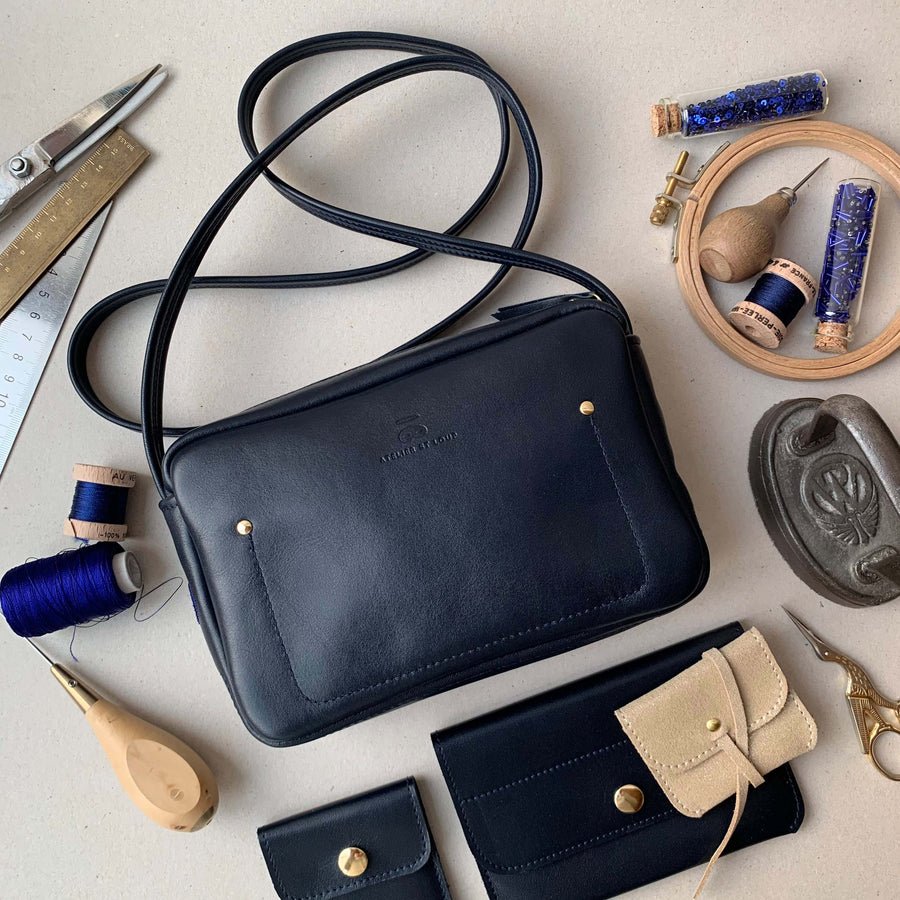 sac brodé main collab exclusive St Loup x Virgine Renault
