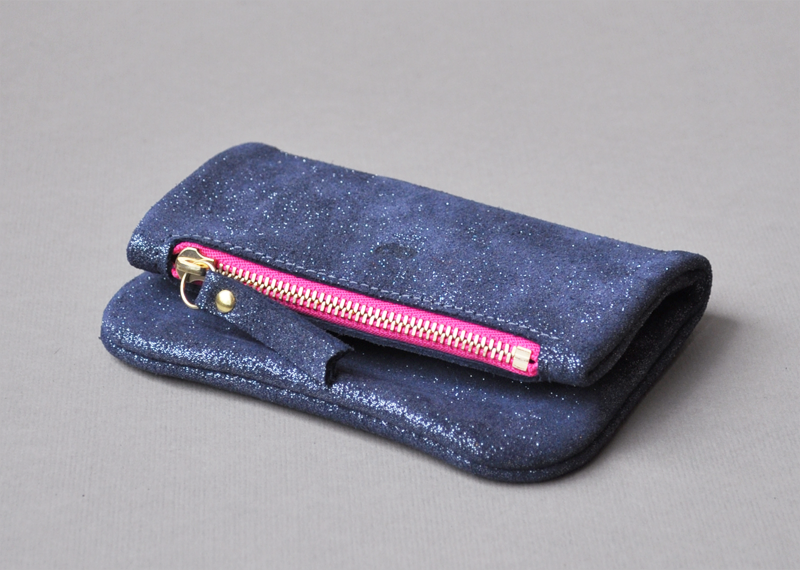 Pochette pliée 10cm - Atelier St. Loup - Luxury leather goods in Nantes