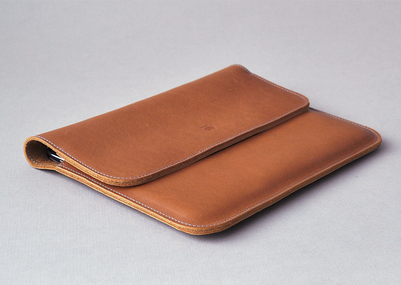 Enveloppe iPad HF - Atelier St. Loup - Luxury leather goods in Nantes