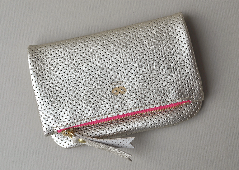 Pochette pliée 10cm