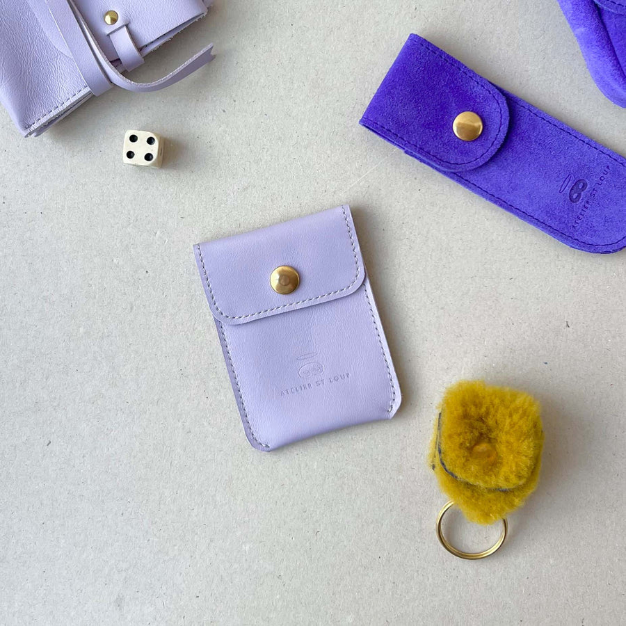 Etui cartes pression F