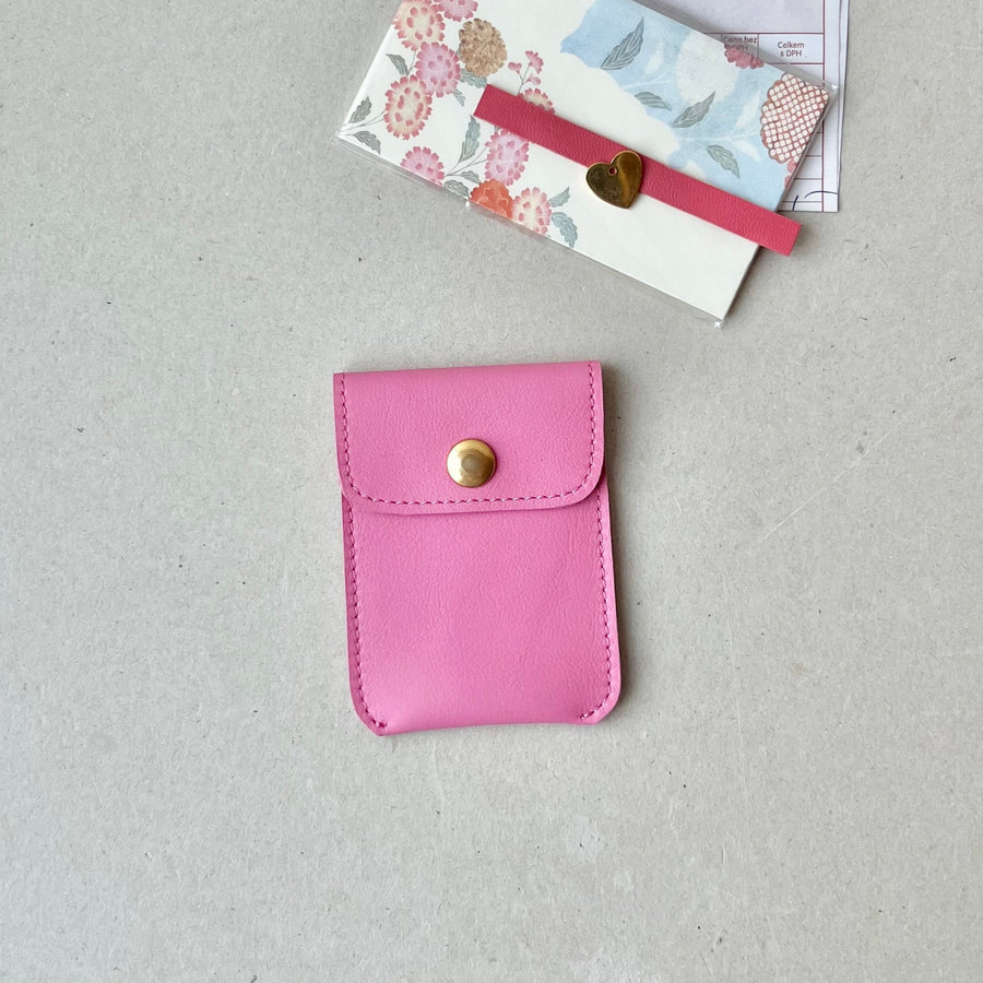 Etui cartes pression F