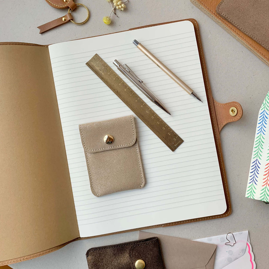 Etui cartes pression F