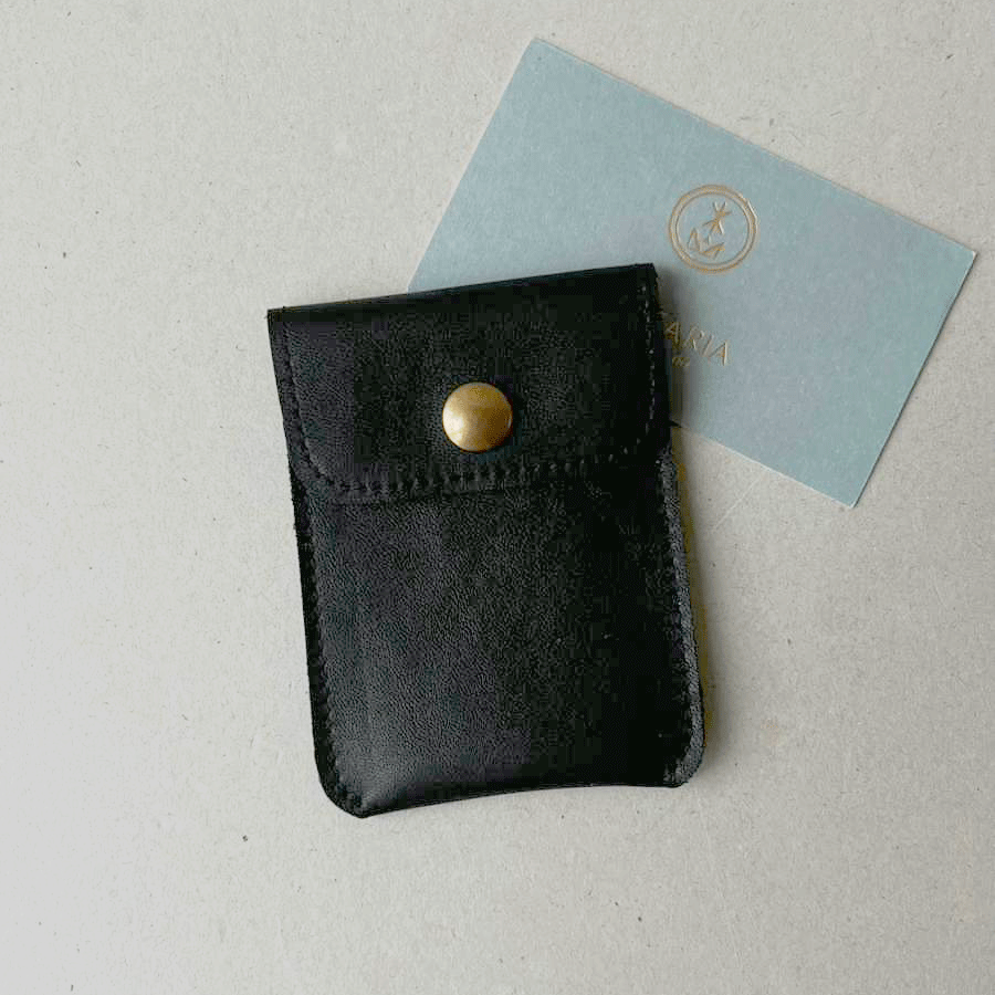 Etui cartes pression F