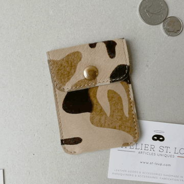 Etui cartes pression F