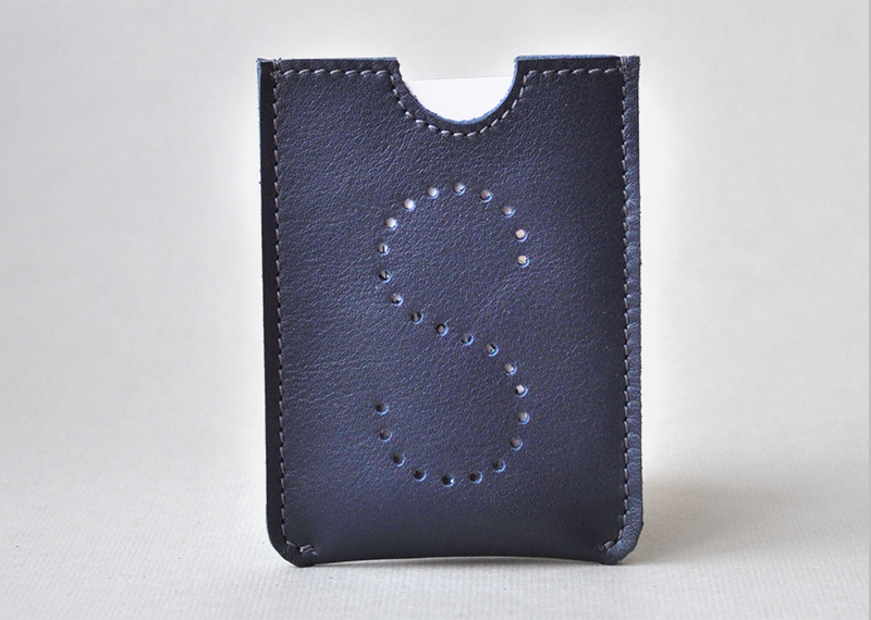 Etui cartes slim HF - Atelier St. Loup - Luxury leather goods in Nantes